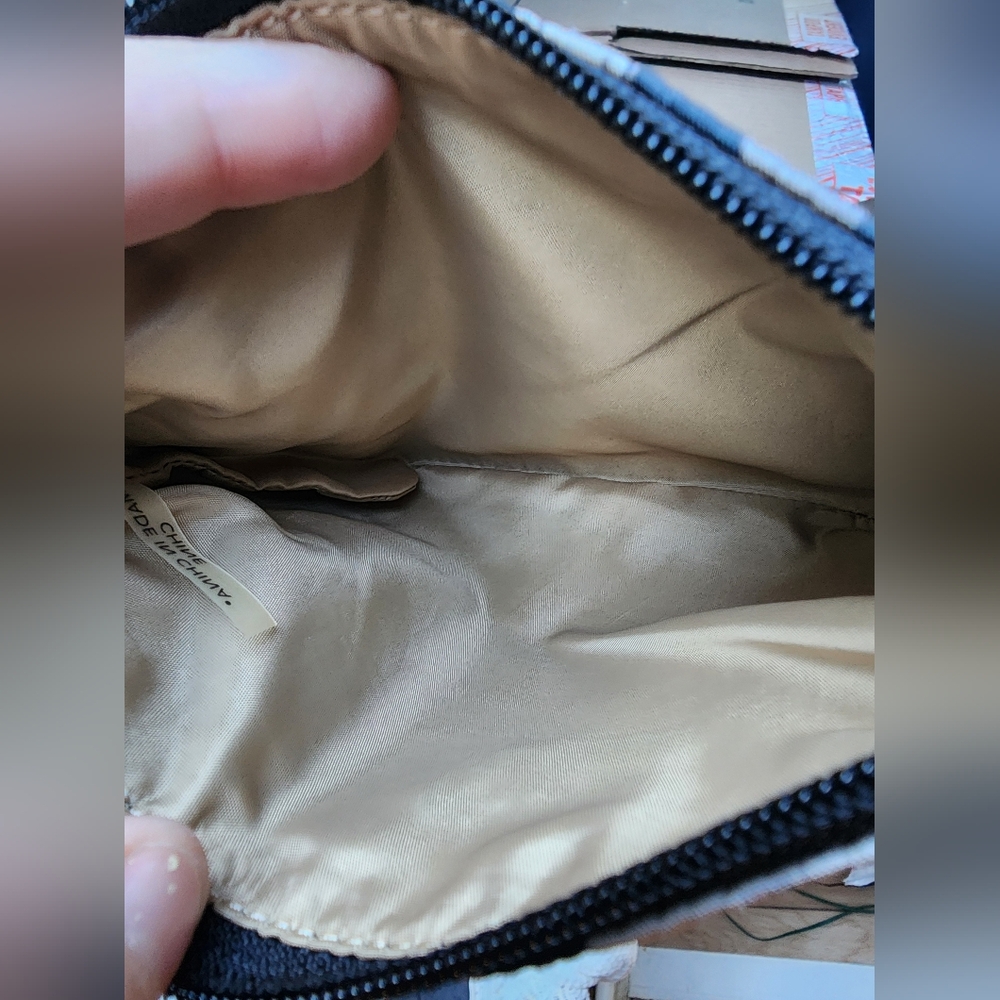 Coach 2FER✨️Coach Small Nylon Tote & Matching Pouch, EUC Like New - Picture 9 of 9